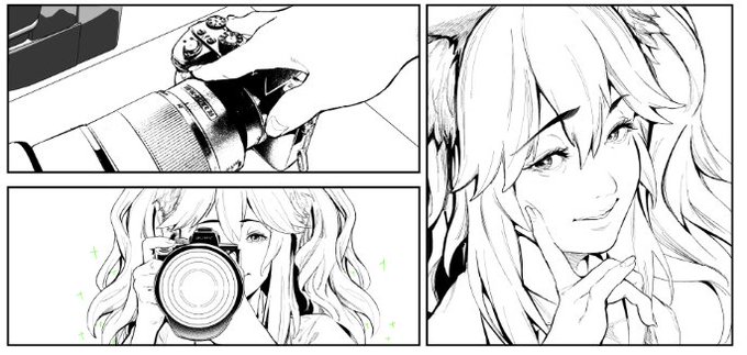 JK玉藻コスレイヤーさん、悪い顔してカメラ触って…どーいうことなんやろなぁ…#同人版_コスは淫らな仮面_進捗 