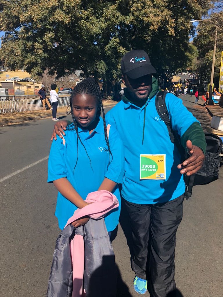 Sendrsa's tweet photo. #TeamSendr at #702WalkTheTalk #MTN702Walk #SendtIt #DownloadSendr https://t.co/Jakab3JIvS