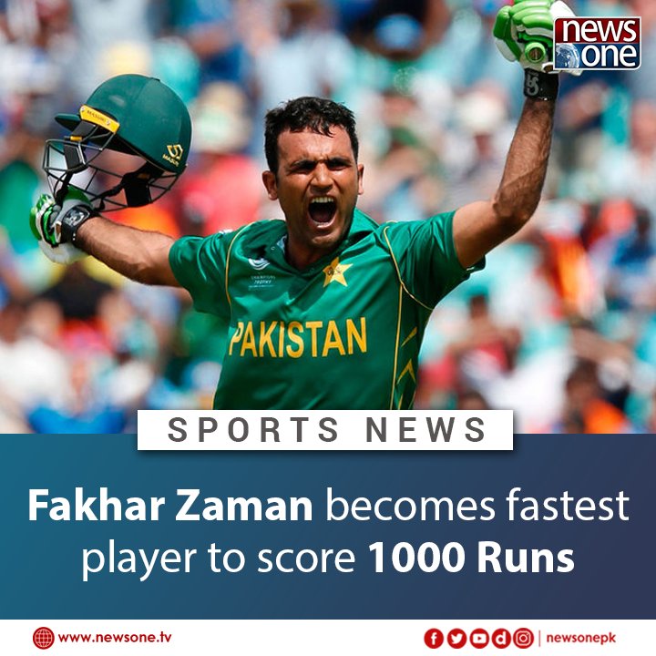 newsonepk's tweet photo. #FakharZaman, #Zimbabwe, #Pakistan, #Fastest1000Runs, #ODI, #FastestPlayer

Read More: https://t.co/cMs1Sxhu97 https://t.co/rYGHoQEahs