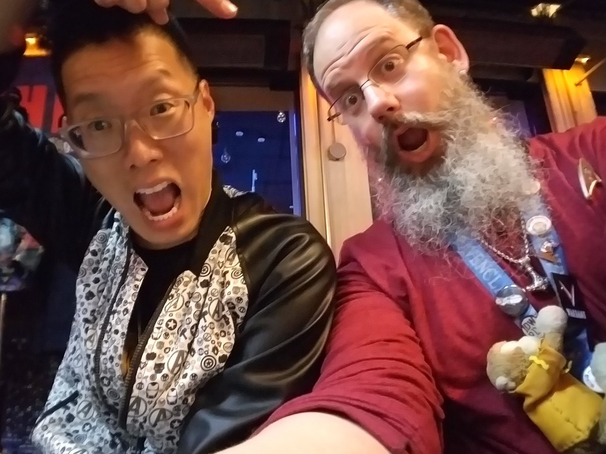 brainwise's tweet photo. Here's @crazy4comiccon and I riding the SDCC 2018 Rollercoaster* during the 2nd Annual @herowithininc Comic-Con After Party. #SDCC #rollercoasterface *NotARealRollercoaster https://t.co/VoNiHFpVOG