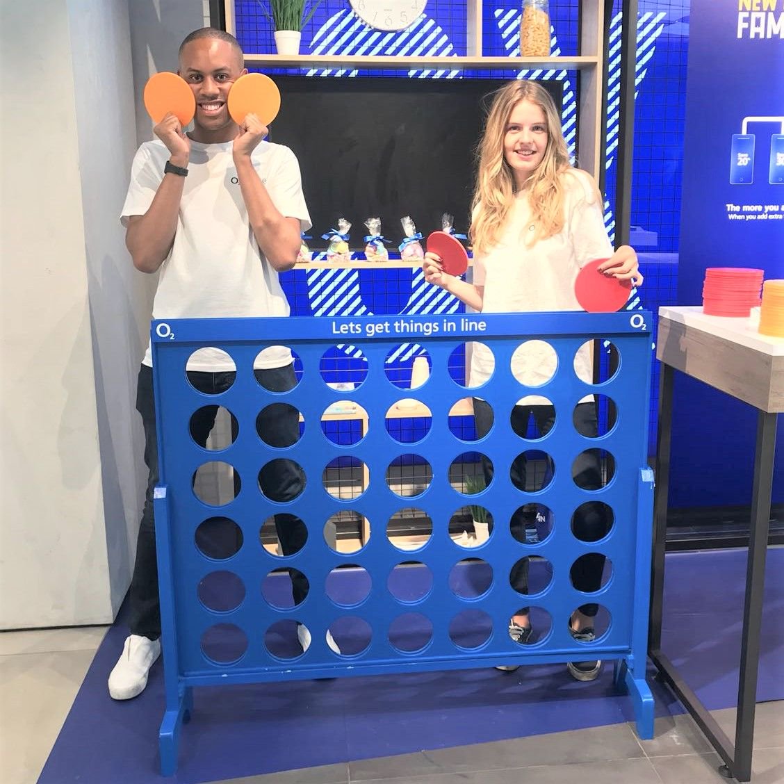 AnnSavvaGroup's tweet photo. All of the fun at @O2 Oxford Street! 😌
#O2Family #O2Priority #MoreForYou #BrandAmbassador #PromoStaff #EventStaffing #SundayFunday #ConnectFour #GiantGames #BrandActivation #BrandAwareness #LoveWhatYouDo #JulyEvents https://t.co/zD7UlSGuYU