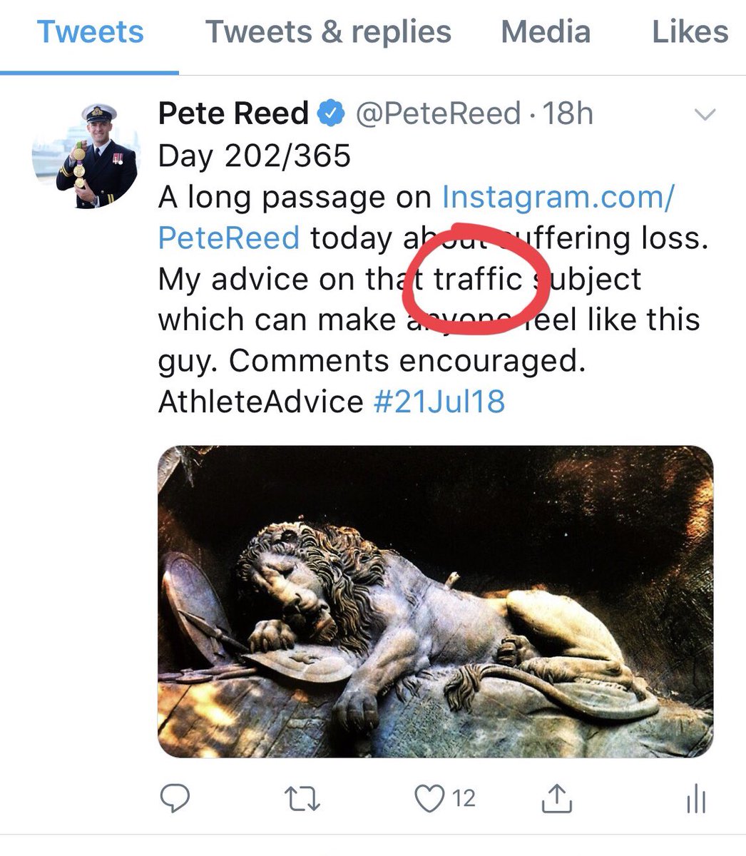 PeteReed's tweet photo. Day 203/365
Read your tweets before you click send. Scan for typos, spelling, meaning etc. The twitter world is forgiving, but when you put something meaningful out, it doesn’t half lose impact with a clanger. I do this all the time. Oops.
Double check.
AthleteAdvice #22Jul18 https://t.co/5v60Rfmc0T