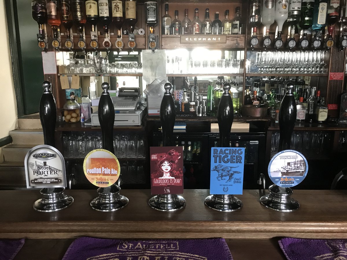 Oh dear!, has you usual "haunt" run out of lagers??, The Elephant has 3 lager's,1 Belgium Bier, Harry Sparrow cider and Guinness, We have loads of stock so come and quench that thirst on Award winning ale's and cold perfectly served lagers.