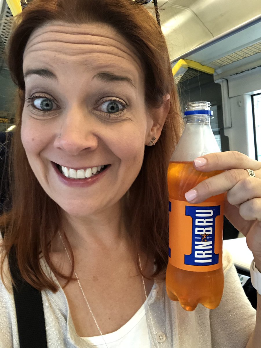 I am so happy!! @irnbru 🏴󠁧󠁢󠁳󠁣󠁴󠁿 #ScotlandHoliday