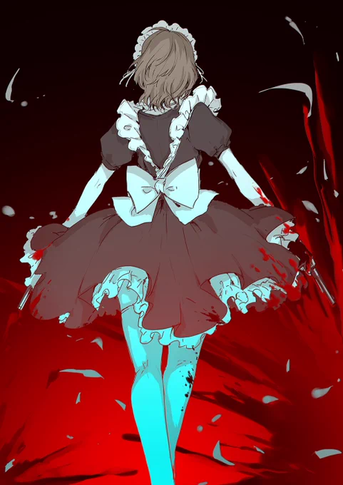 メイド服描きたいので 