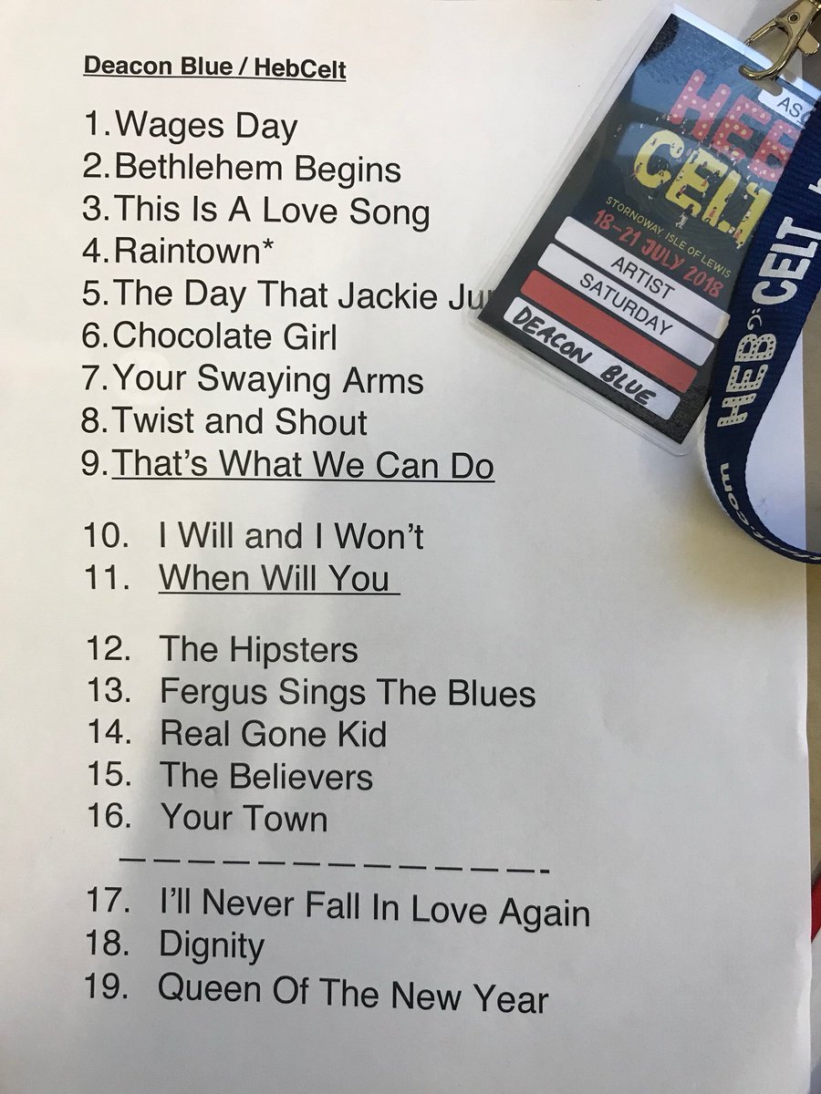 deaconbluemusic's tweet photo. Thanks for having us @HebCelt Festival and to everyone that came and saw us! 💙❤️🎪🎤👏🏻🙌🏻 #deaconblue #HebCelt2018 https://t.co/FVSn9jQb6a