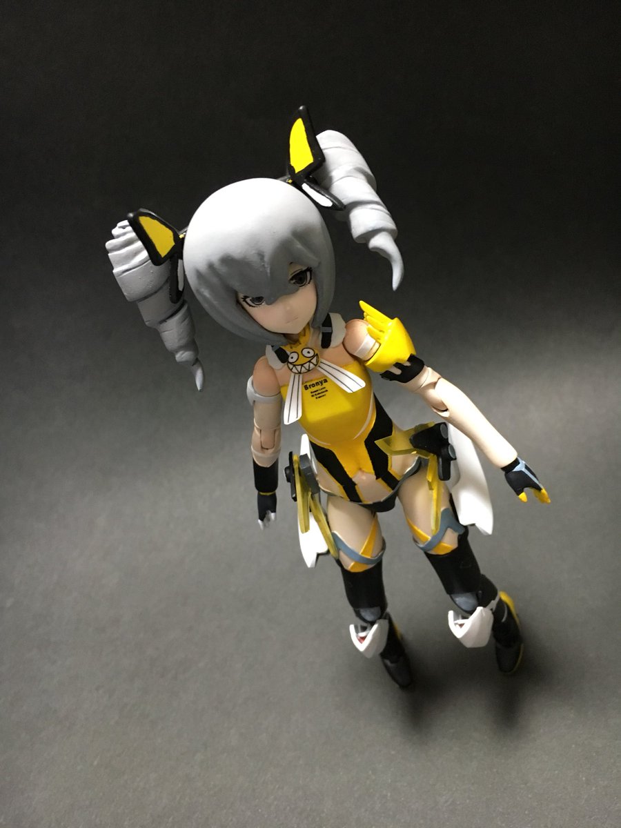 Sonono Pa Twitter 初faガール ブローニャ ザイチク 駆動装山吹 完成しました 今日は組みあげて集中力がなくなってしまったので また後日いろいろ写真撮ってあげます 撮影ブースも作らねば Faガール 崩壊3rd ブローニャ