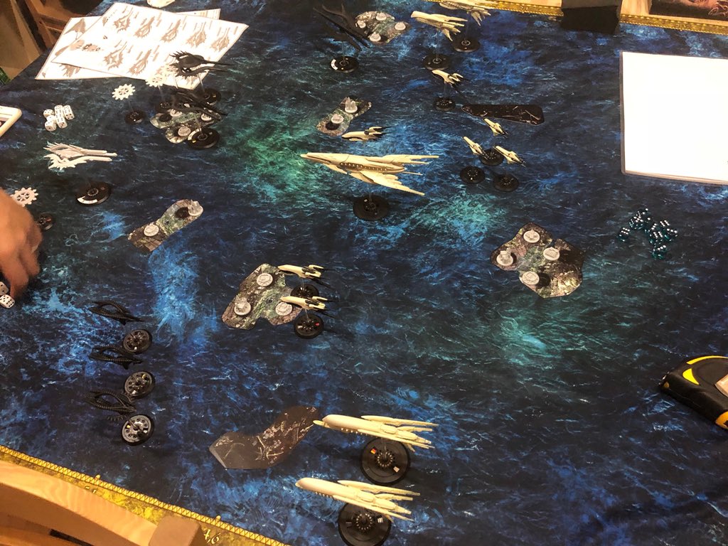 307310623's tweet image. 初陣勝利 #dropfleetcommander