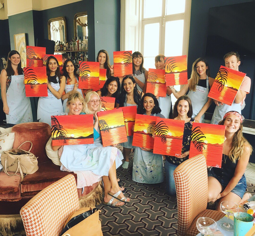 Brush and Bubbles tweet media