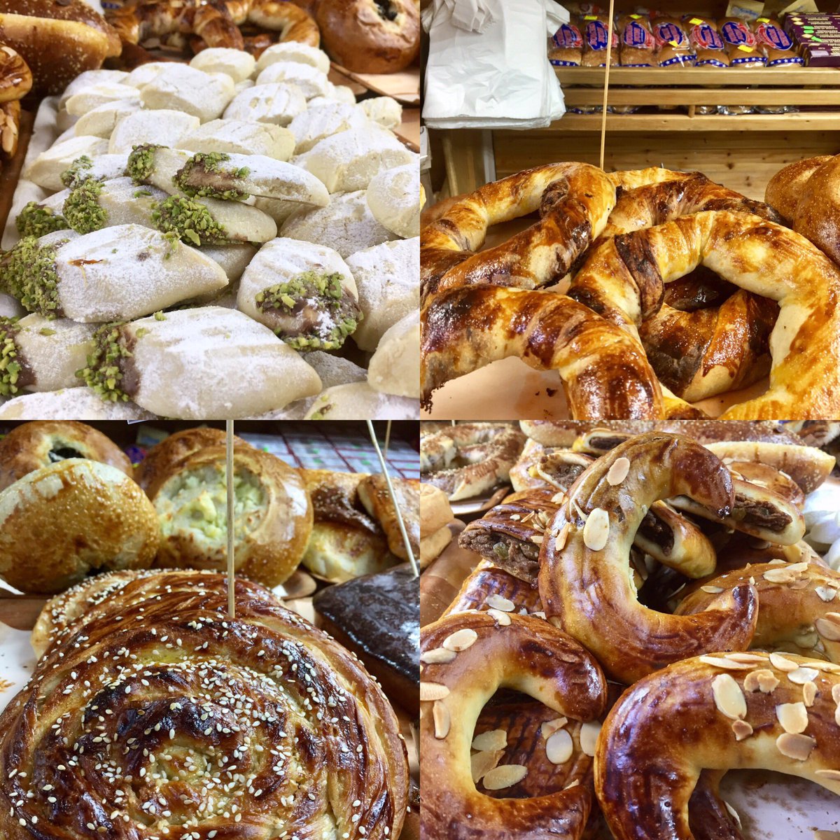 RachelAFisher's tweet photo. My local #highstreet shop @dostlarsupermarket - delicious fresh breads and pastries. #loveyourhighstreet #shoplocal #deliciousnessoverload #harringayN4 #GreenLanes @TheGBHighSt https://t.co/YmGBFJKwpb