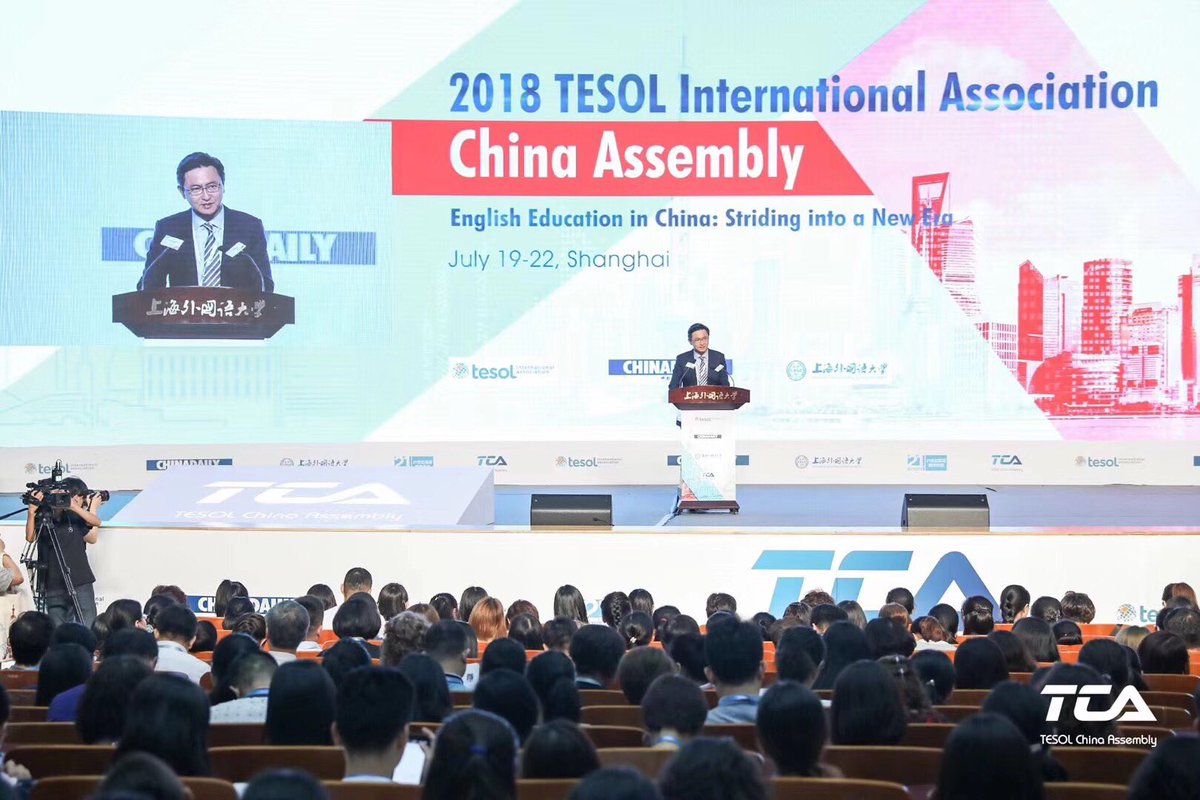 itutorandme's tweet photo. On July 20th, CEO Dr. Eric Yang spoke at 2018 #TESOLChinaAssembly and #iTutorGroup hosted a welcome dinner for education professionals. Click https://t.co/IXnpR68p5d to find out more. #TESOL #TESOL18 #ELT @TESOLConv @TESOL_Assn https://t.co/qiGrCNIewo