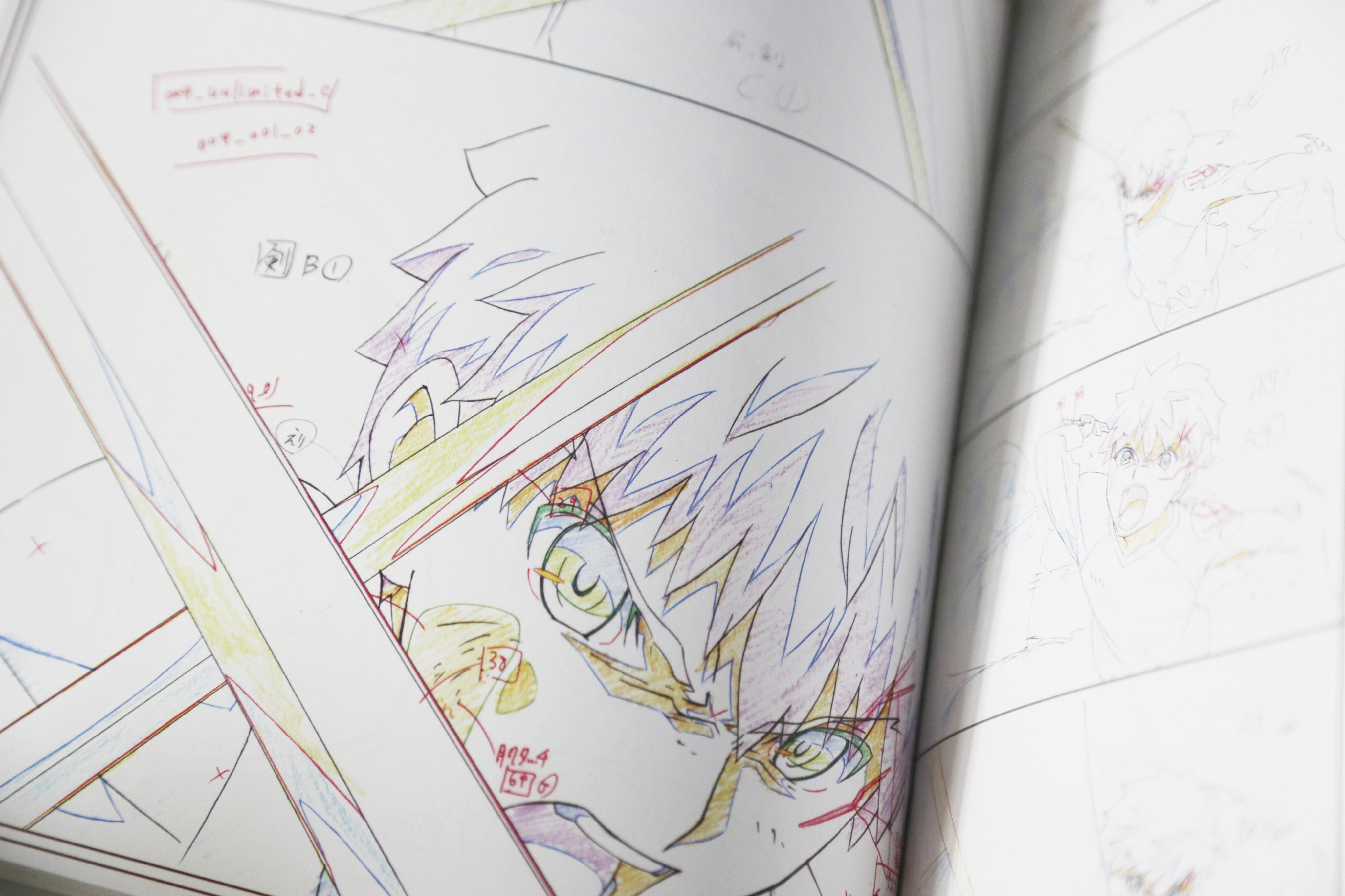 ufotable fate UBW ラフ原画ペーパー ギルガメッシュ 他 ufotable fate UBW ラフ原画ペーパー ギルガメッシュ 他