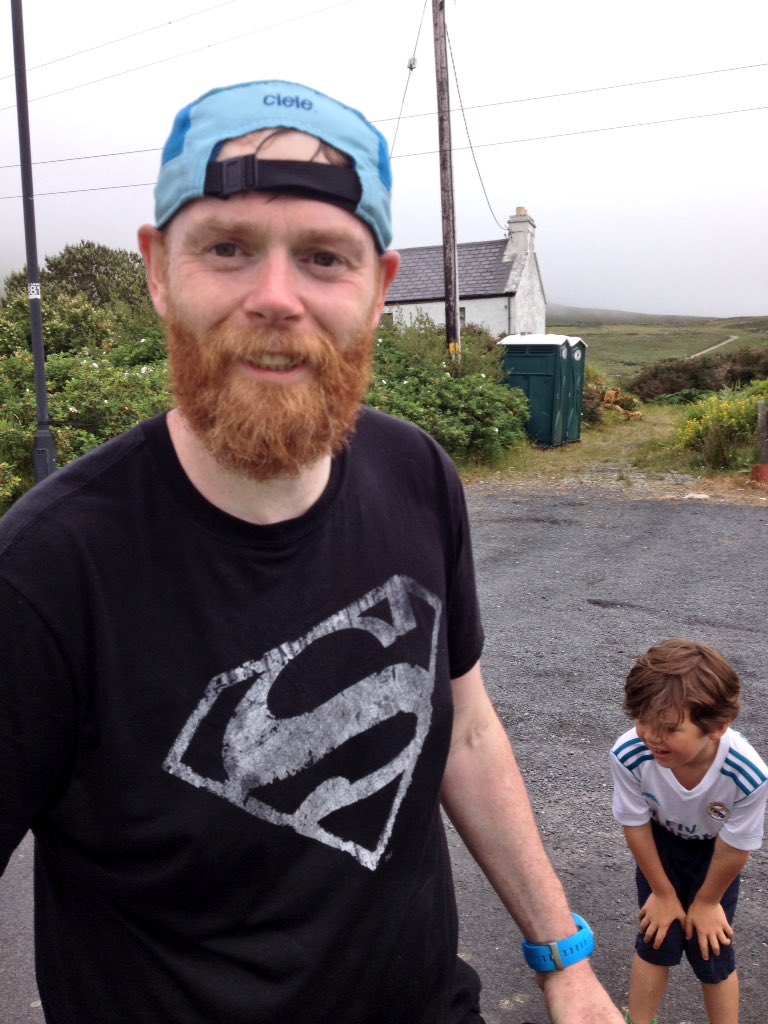 todayInIreland's tweet photo. Well done Alan Murphy!!! @headchefalan from Cork WON the Achill Ultra Back to Back! 39 miles yesterday; ran it again, today! #achillUltra #ultrarunning #Ireland #CorkHour https://t.co/09XNInA2vm