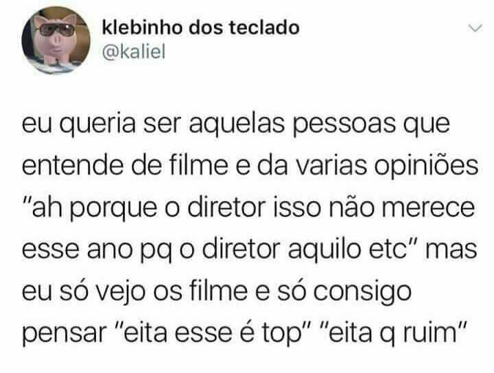 vejaumbomfilme's tweet photo. Objetivo de vida 😂

#objetivo #forçafocofé #forcafocofe #cinefilo #filmetop #filmebom #bomfilme #filmesbons #umdiaeuchegolá#otimismo #vubf #vejaumbomfilme https://t.co/4y9K4nkU6D