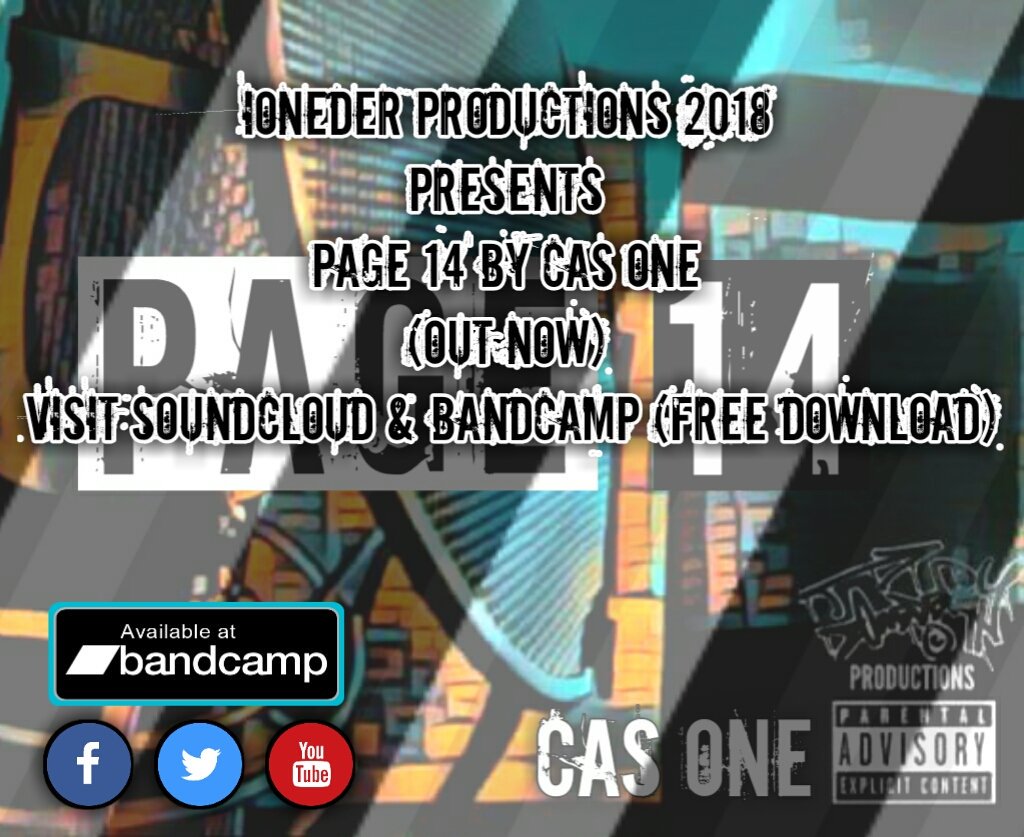 CAS_ONE20MU's tweet photo. FREE DOWNLOAD !!!! 🆓
PAGE 14 By CAS ONE 
Now available on SoundCloud and bandcamp 
View the @CAS_ONE20MU story on Instagram and SWIPE UP for the full track on IGTV #BEATSBYCAS1 #INSTAGRAM #FOLLOWFORFOLLOW #THANKYOUALL 💯👊 https://t.co/fxT9qFy4Ho
