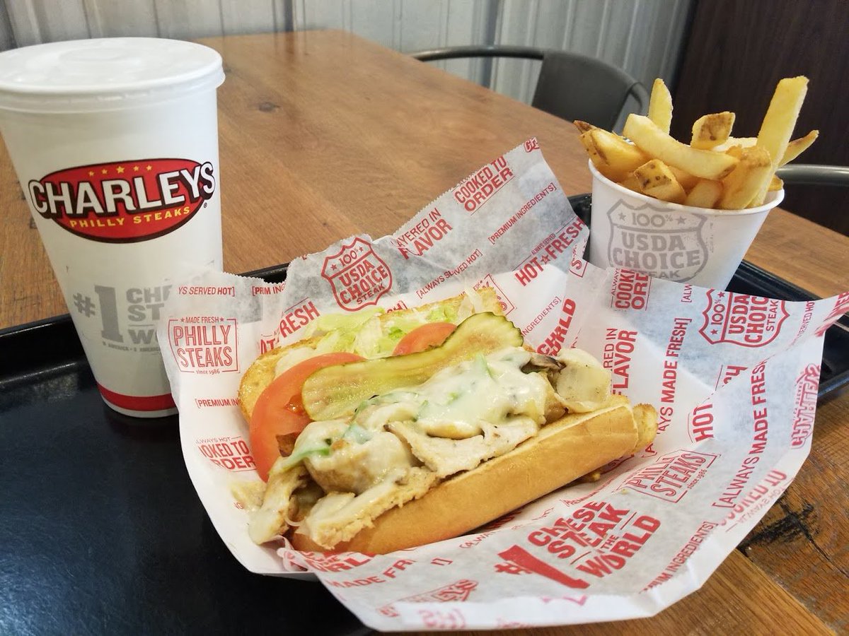 Charleys Philly Steaks On Twitter A Small Chicken Philly Our Gourmet Fries And A Drink This Looks Like The Perfect Lunchtime Meal For Anyone Charleys Charleysphillysteaks Chickenphilly Https T Co Txqc7mciyv