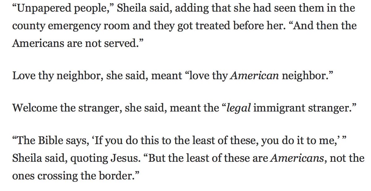 DrMBaxter's tweet photo. This is the religion of @SenatorLankford:
#SheilaButler represents everything wrong with christianity, as do your actions James.
"Don't not kill, unless it is necessary."
"Slavery is OK because they got fed."
"Love thy American neighbor."

#LankfordLies
https://t.co/IMswlwtAka https://t.co/OthCEZjQqR