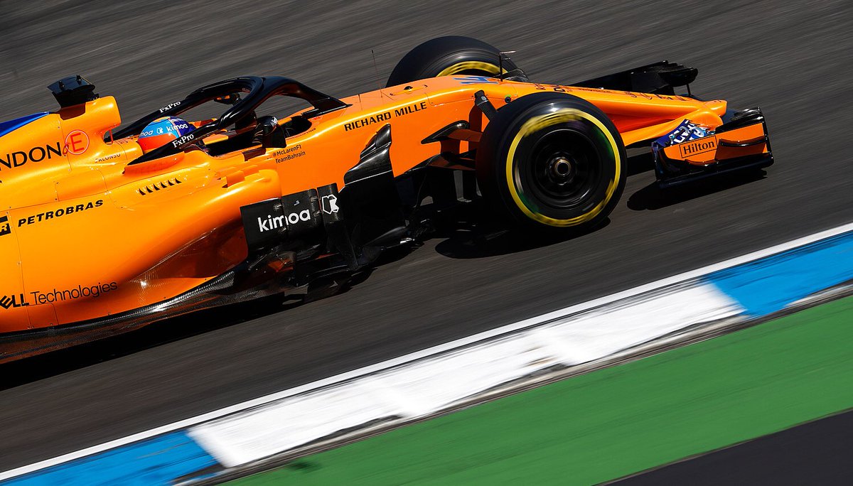 ferdialaldebate's tweet photo. Es descorazonador ver a Fernando Alonso tan atrás pese a que ha llovido en el circuito https://t.co/X2oNN5K3l3