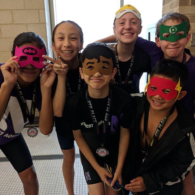NASAWild's tweet photo. Looks like we've got a few swimmers all fueled up and ready to go to start day 3! Owen and Rohaan going 4 add 8. Ana, Ellie, and Panisa going 4, 6, 8, and Charlie taking 6th! #startingfast https://t.co/6QsYlk15SK https://t.co/tHaaNvlbS4