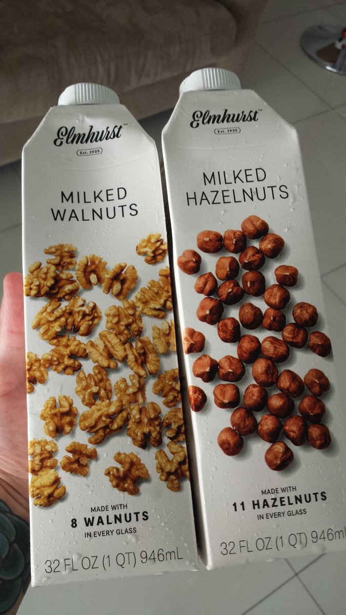 TheSquareEnix's tweet photo. Ditch Dairy, y'all. These are great! Especially that hazelnut. ^.^
Your body and the baby cows and momma' cows will love you. < 3
#LessCruelty #LessEnvironmentalDamage #DitchDairy #BasedCasper #WhiteSchnauzer https://t.co/SoL0JTR65z