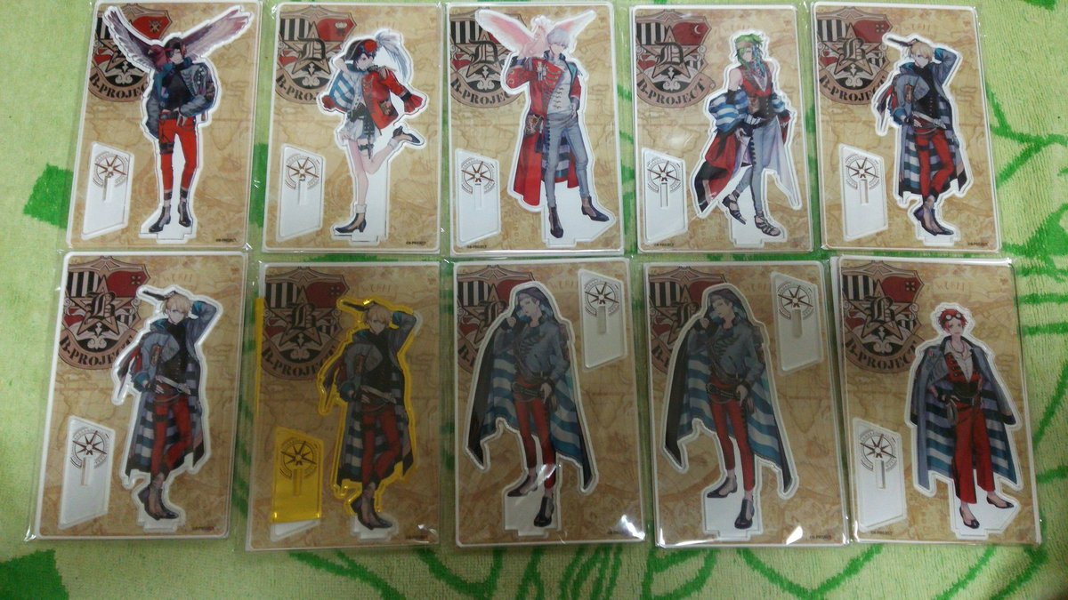 setuna_silver's tweet photo. @tos
【譲渡】B-project Bプロ サマライ アクリルスタンド 缶バッジ

譲：
等身(★是国2 王茶利 ○唯月 遙日 不動)
SD(★北門 ★是国3 王茶利2 ○唯月 遙日 不動 殿2)
アクスタ(★北門 ★是国 ☆金城 王茶利 遙日3 不動 殿2)

求：定価＋送料

画像参照 https://t.co/IDLUsYY680