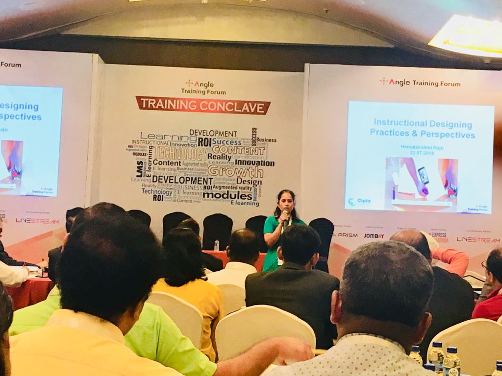 hemalakshmit's tweet photo. A great Sunday with 100+ pharma learning professionals at the #TrainingConclave today. Their passion levels and interest to learn is amazing!! https://t.co/t9e0lwAYLf