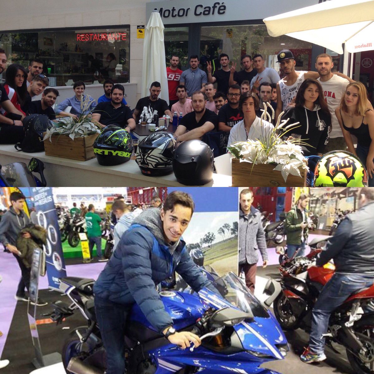 motor8fun's tweet photo. Hoy nos hemos juntado para recordar y ofrecer un muy sentido recuerdo y modesto homenaje a nuestro querido amigo Iván al que todos llevaremos siempre con nosotros.
Ride In Peace. https://t.co/ueGih6mgvw