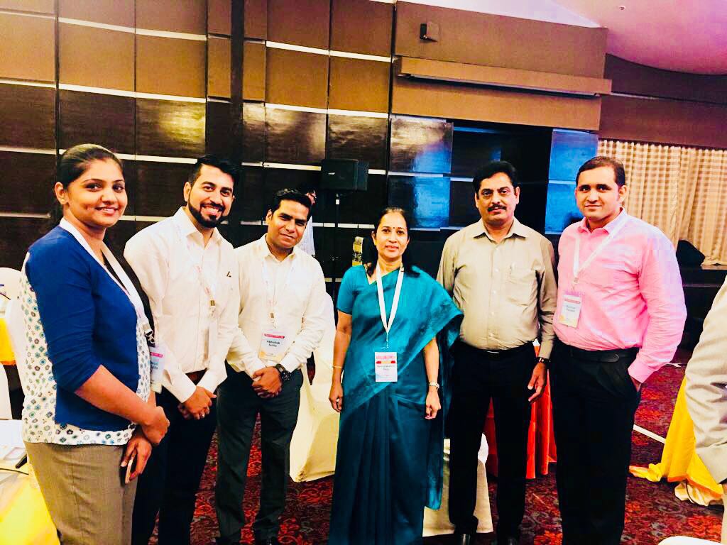 hemalakshmit's tweet photo. With the @Cipla_Global team at the #TrainingConclave today!! Keep learning team!! @PawanLalwani85 https://t.co/DAoSuca7EL