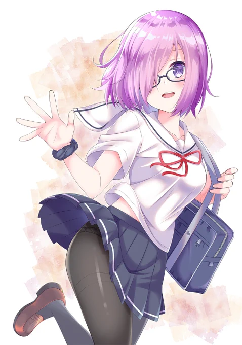セーラー服マシュ! 新刊の表紙になります(/・ω・)/ #FGO #FateGO #C94 
