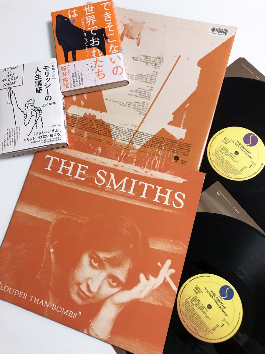 nishi03050305's tweet photo. The Smiths - Louder Than Bombs (92 55691)
- Sire Canada 1987 LP
・ regular edition
・ Columbia Record Club (W1 25569)
・ できそこないの世界でおれたちは / 桜井鈴茂
・ お騒がせモリッシーの人生講座 / 上村彰子
#SmithsComparisons #TheSmiths #Morrissey #SireCanada https://t.co/sVwUbCzyzS