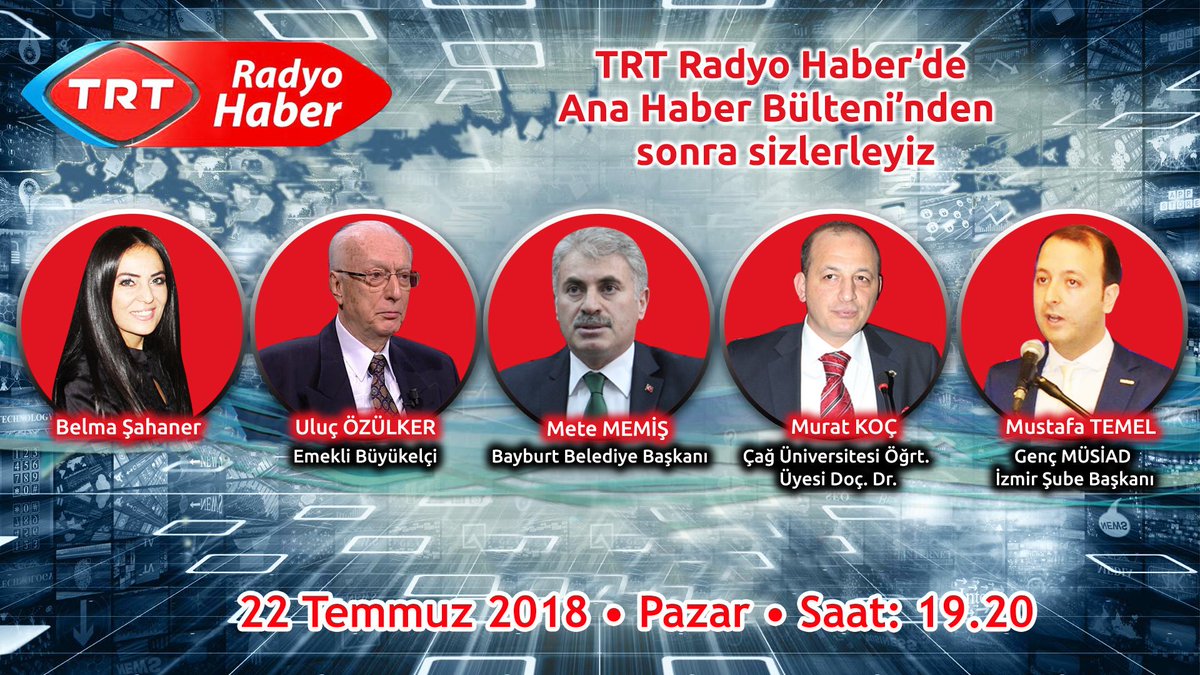 BelmaSahaner's tweet photo. #Dünyadayaşanangelişmeler
#Terörlekararlımücadelemiz 
#Bayburt #DedeKorkutŞenlikleri  
#GençMÜSİAD 

Sorularınızı Bekliyoruz....Saat: 19.20 https://t.co/gvDanAG4aK
