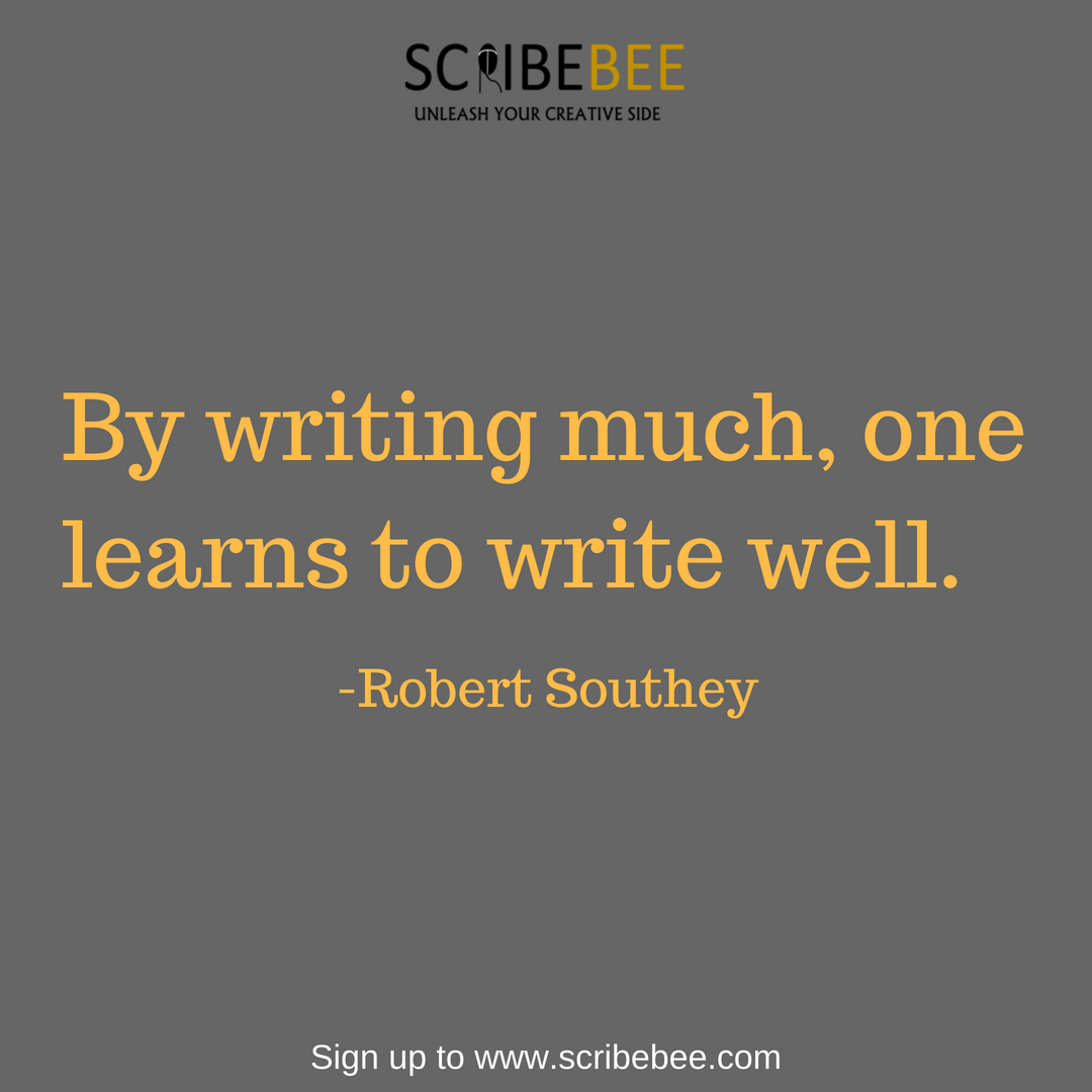 ScribeBee's tweet photo. By writing much, one learns to write well.
Join https://t.co/c4rIY2sQKx
#Writing #reading #creativity #Storytelling #writingcommunity #daretowrite #daretoread #scribebee #positivesocialmedia #education #educational #educationiskey #educated #daretodream #daretobedifferent https://t.co/8EB4IvXk1Z