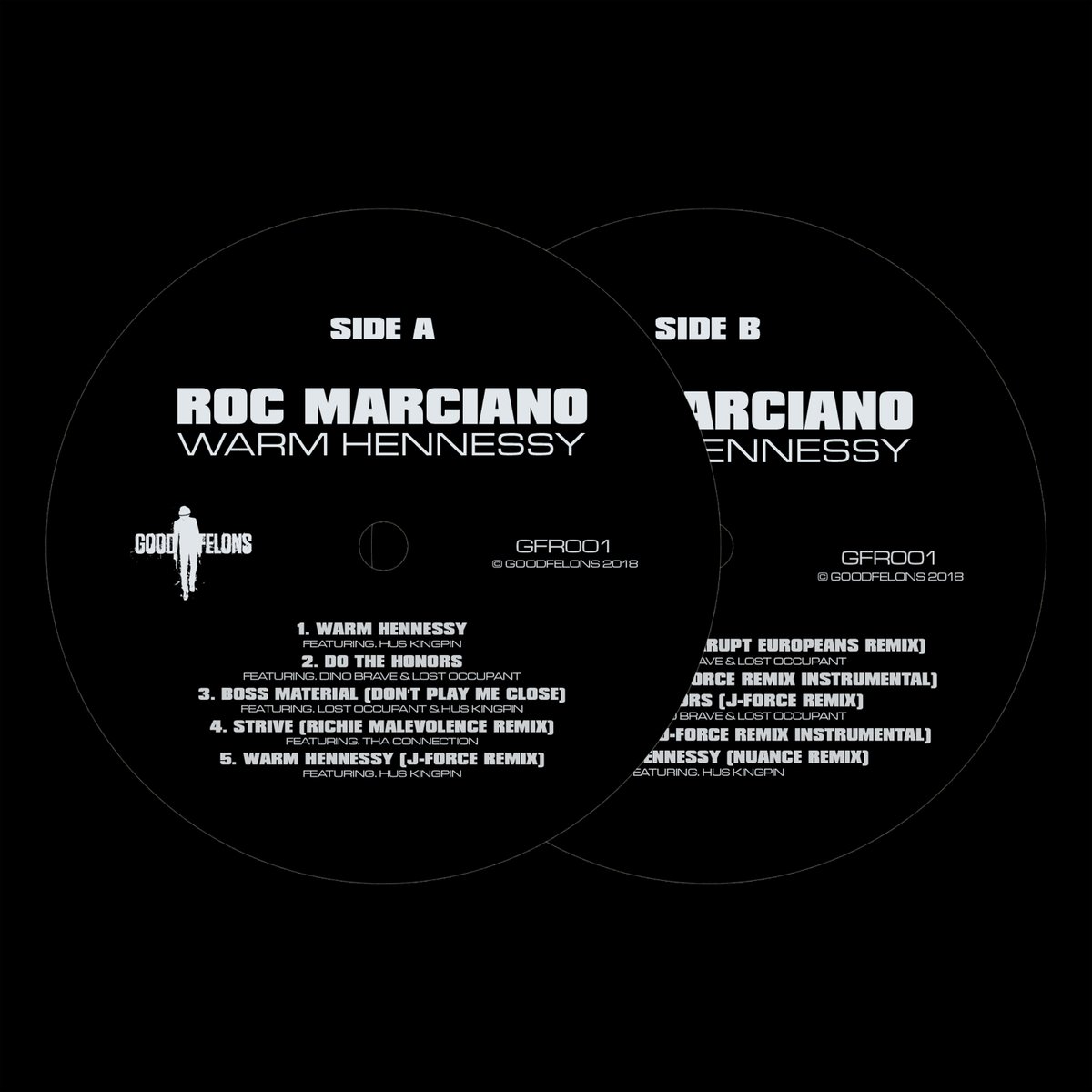ravimaher's tweet photo. GFR001 / Goodfelons
Roc Marciano - Warm Hennessy EP
12" Sleeve + Labels
#localghost https://t.co/AlAdW2X7UP