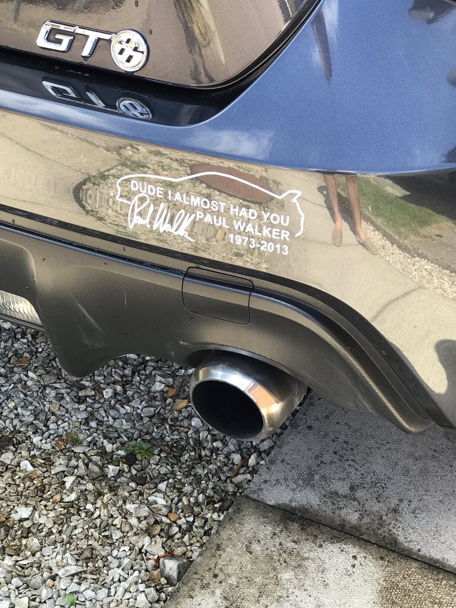 JackStannyPhoto's tweet photo. Sticker one applied #gt86 #fastandfurious #PaulWalker https://t.co/6UJOnuQ4JA