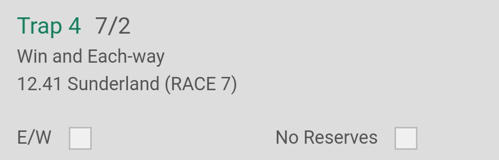 DDBetting's tweet photo. Poor day yesterday for us with only one winner. Kicking today off with a dog that's won 1 from 18 round Sunderland but the penny's dropped last couple of races. Small play only 👍 https://t.co/kZNt4RUwBO