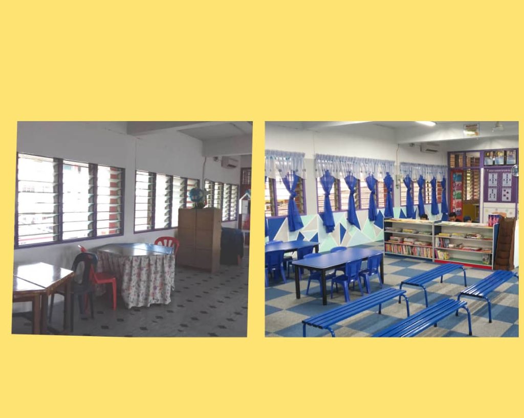 abaccsuitm's tweet photo. Make Over Library SK Slim Village. #AA4C #PinkSquad #ABACCS https://t.co/tyfHRBqUCw