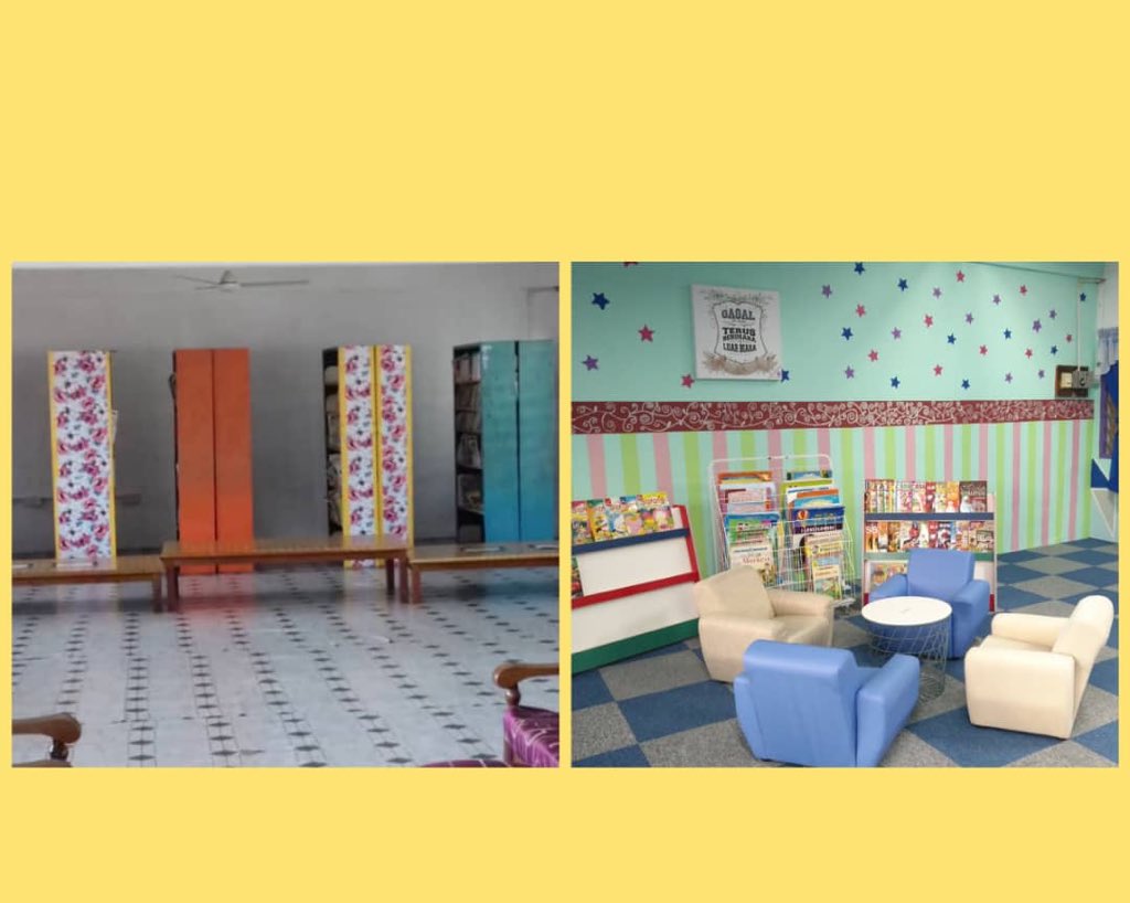 abaccsuitm's tweet photo. Make Over Library SK Slim Village. #AA4C #PinkSquad #ABACCS https://t.co/tyfHRBqUCw