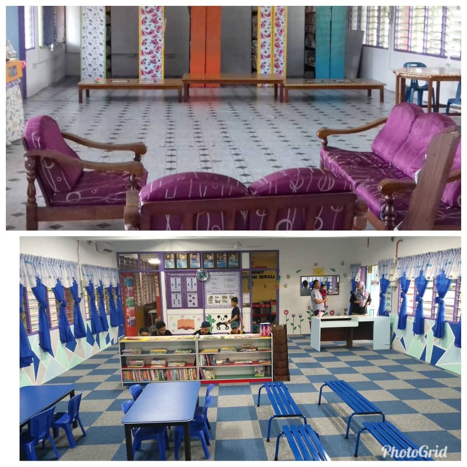 abaccsuitm's tweet photo. Make Over Library SK Slim Village. #AA4C #PinkSquad #ABACCS https://t.co/tyfHRBqUCw