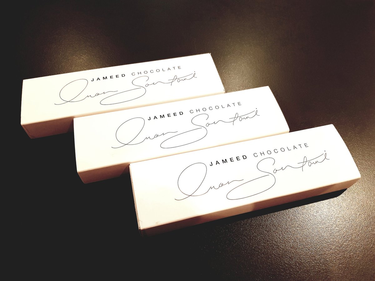 amman_ob's tweet photo. "Happiness is an unexpected piece of chocolate"
Special gift for the embassy by @sartawiomar 
Jameed Chocolate
🇯🇴 🍫 🇦🇹 
#Chocolate #Jordan #Austria #AustriaInJo https://t.co/MFYz3hkHly