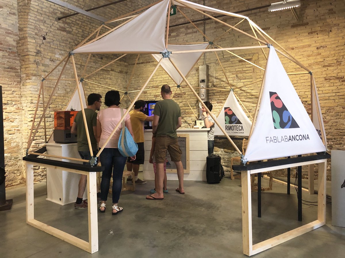 Last day @Weekendoit #fablabrinoteca #fablabancona <a href="/bilcotechsrls/">Bilcotech 3D</a>