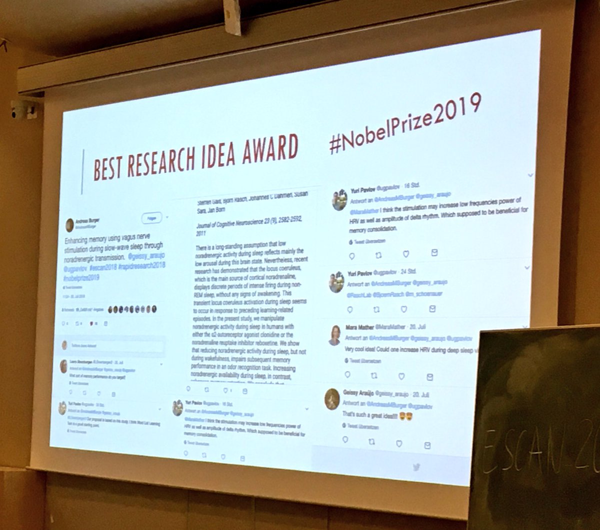 Lilla_Hodossy's tweet photo. Congrats for the #rapidresearch2018 #escan2018 winners! Read the thread of their research ideas by the humble team #nobelprize2019 https://t.co/mqLNs6BTRP and by #teamfakers who made the biggest buzz on twitter! https://t.co/yhhH5216o8 https://t.co/tqhC2J5Nl2