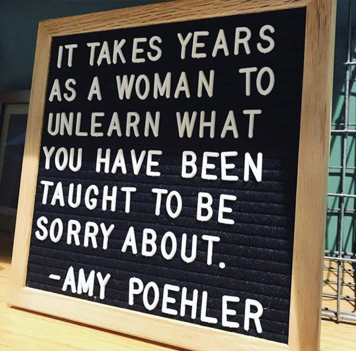 MAKERSwomen's tweet photo. Ask for more. Apologize less. (📸: Amy Poehler, via @instagram) https://t.co/937p2D8Oex
