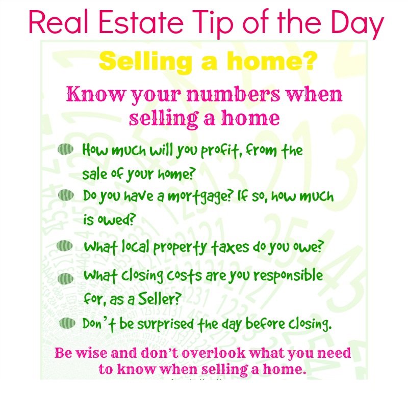 JoAnnCallahan16's tweet photo. Know your numbers when selling your house... #homesellingtips #sellhouse #knowurnumbers #realestateagent https://t.co/sUBXBE7VLj