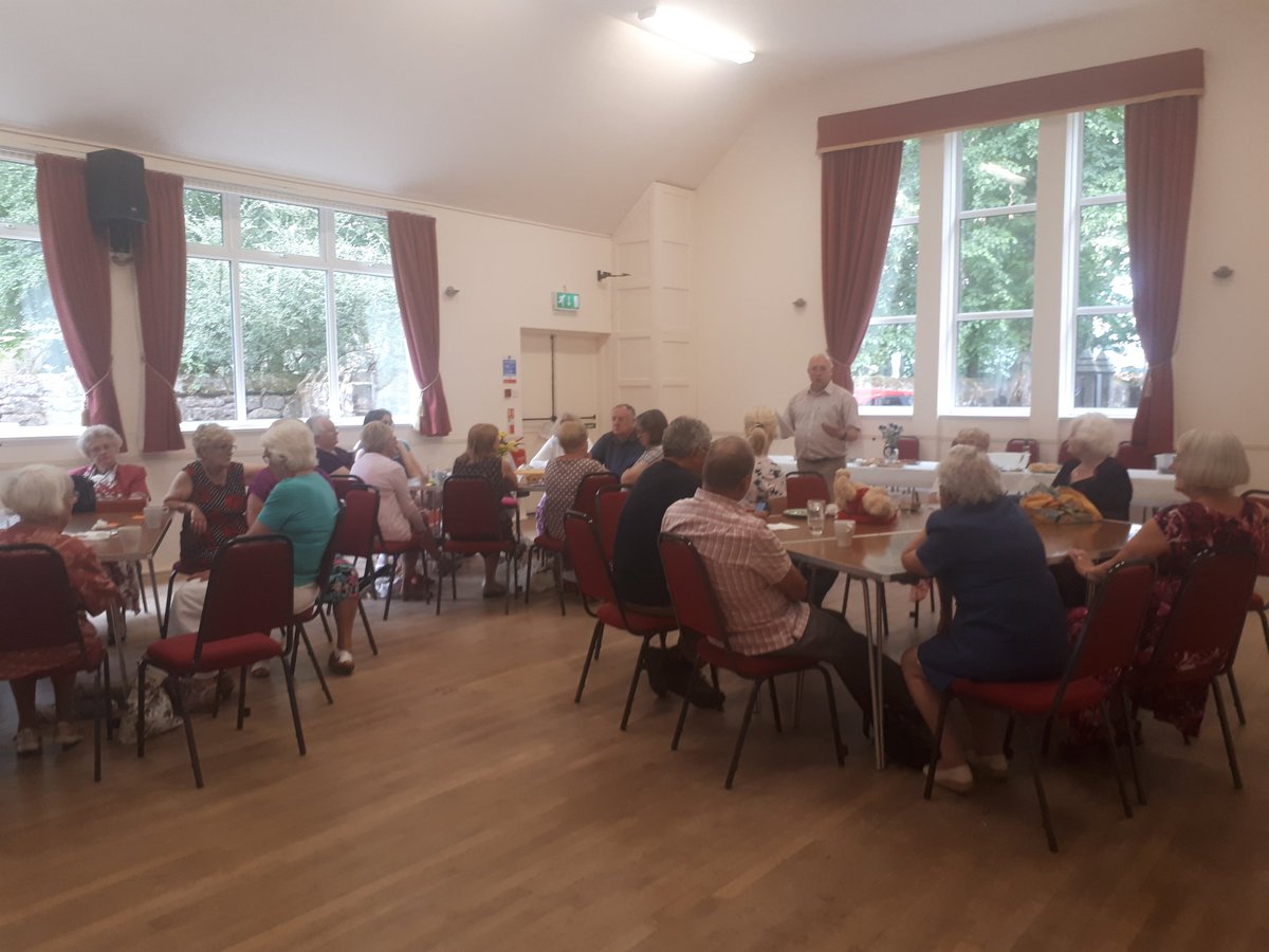 MaunValleyCitz's tweet photo. Andrew Halfpenny launching the Fair Work Campaign at the Mary Magdalene Patronal Lunch, in which younger and older churchgoers were encouraged to have 121s and get to know each other. https://t.co/lAANkt0RXR