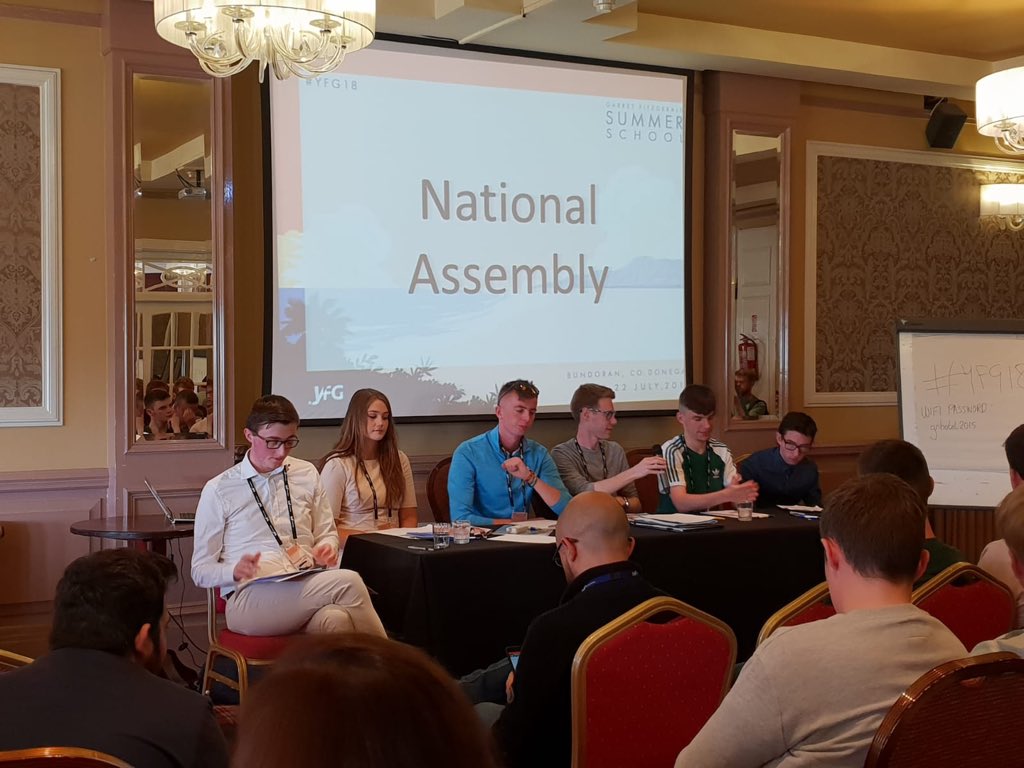 yfg's tweet photo. National Assembly is currently underway #YFG18 https://t.co/4UxqWLeZll