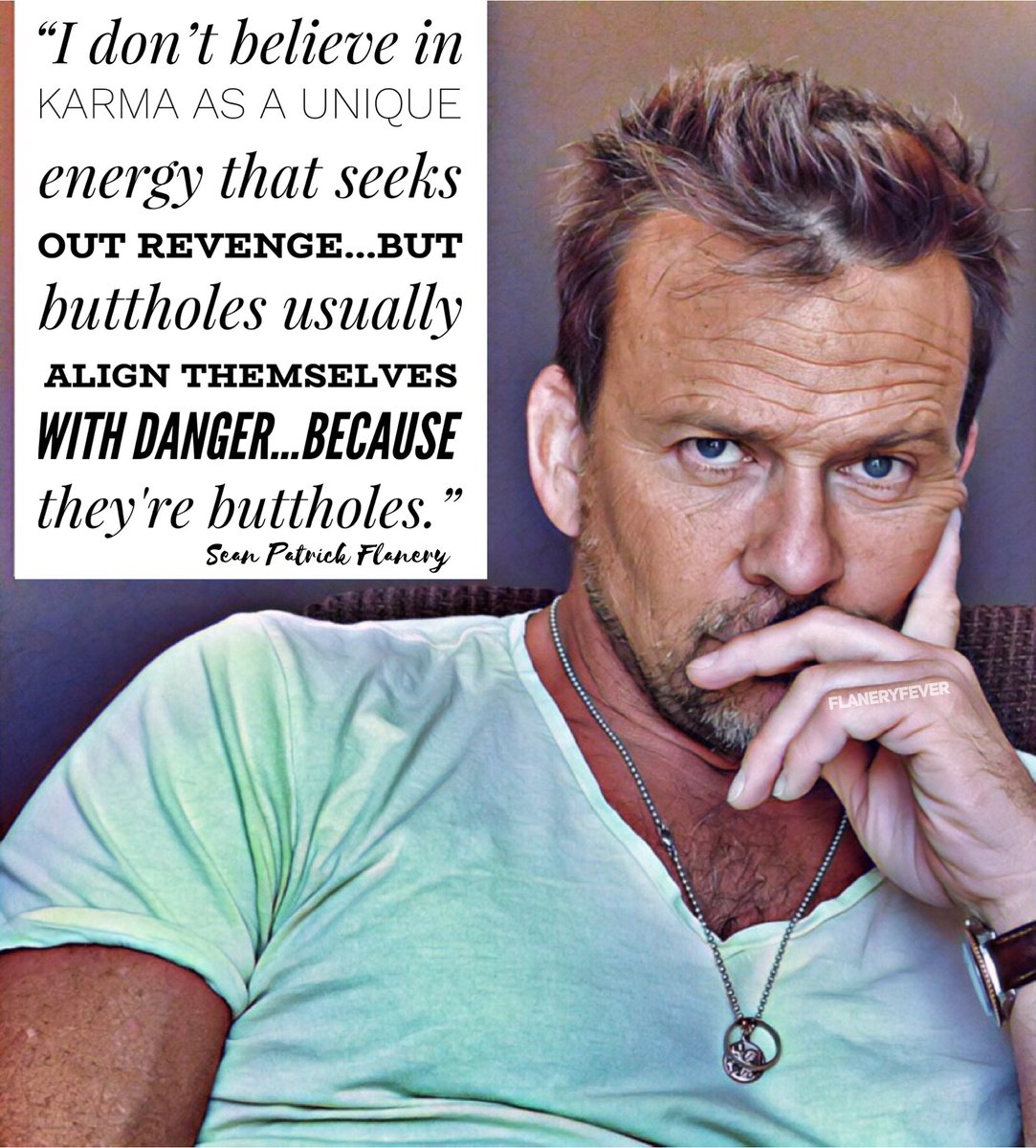 hshea8's tweet photo. โI donโt believe in karma as a unique energy that seeks out revenge...but buttholes usually align themselves with dangerโ @seanflanery ๐นโซ๏ธโ ๏ธ #Karma #ButtholesWillBeButtholes #TheyAlignThemselvesWithDanger #Wisdom #TheDailyFlanery #SPFSunday https://t.co/RqW5GnSd9d https://t.co/BqUz9JzR6w