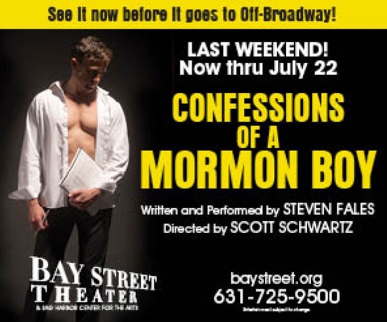 NeverFales2's tweet photo. The "Mormothan" is on! MORMON BOY TRILOGY in our out-of-town script tryout for an off-Broadway run. CONFESSIONS REVISITED is Sun, July 22 at 2pm at Bay Street Theater followed by a reading that night of MISSION STATEMENT at 7pm and PRODIGAL DAD the next day, July 23rd at 4pm! https://t.co/LRJrjhZgmA