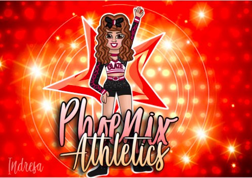 Roblox Cheer Association On Twitter Congratulations To Xindresa Indresa Who Was Randomly Picked To Be On The Thumbnail Her Fanart Was Amazing With A Picture Of Her Team Phoenix Athletics If You