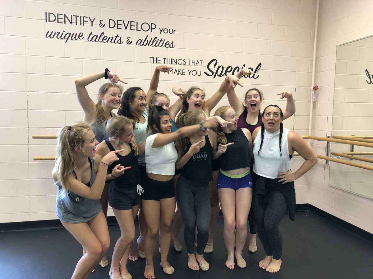 ChaskaDanceTeam's tweet photo. Who helped us go up to our edge and beyond? This woman! Thank you Adina! We love you π #chsdt #retreat https://t.co/osQWsY8udi