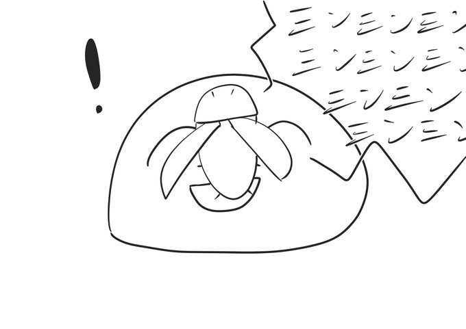 夏の訪れを感じる思想くん #思想くんアート 